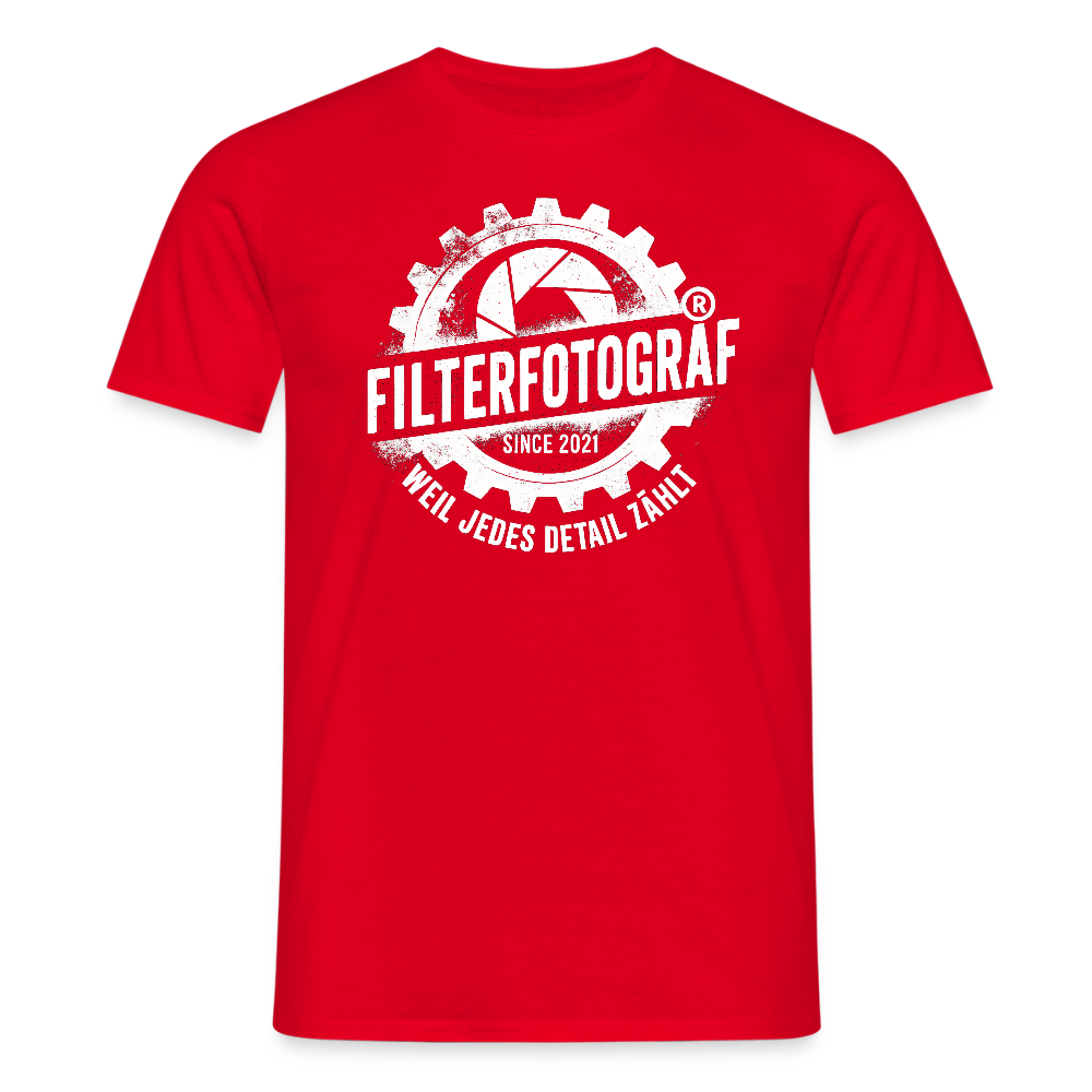Filterfotograf Shirt - Rot