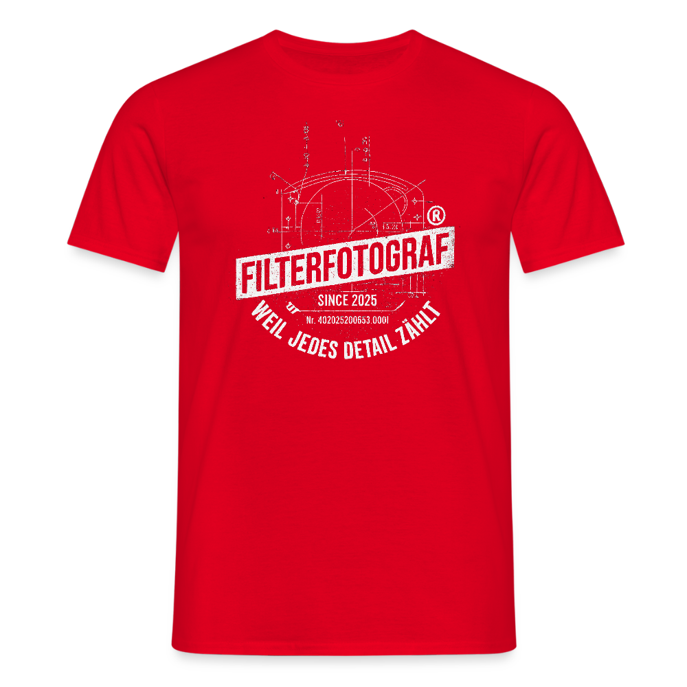 Filterfotograf LC-PRO100 Shirt - Rot