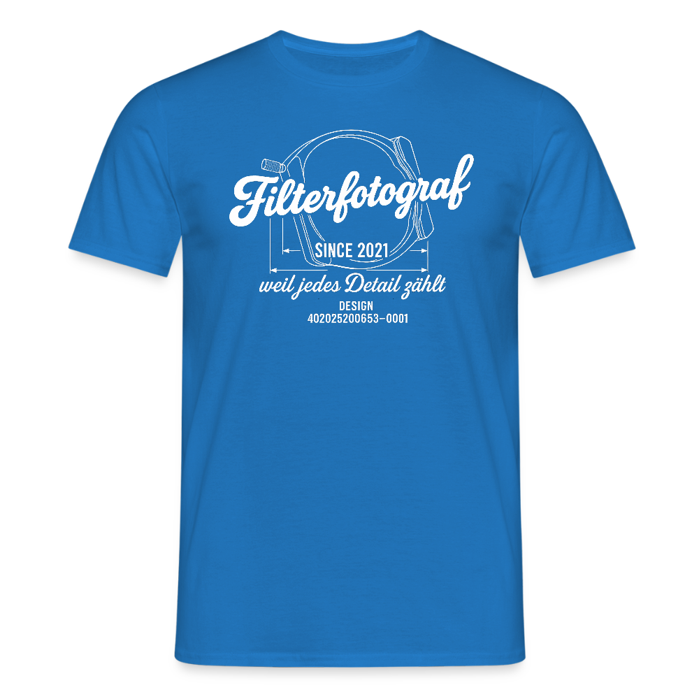 Filterfotograf LC PRO 100 Shirt - Royalblau