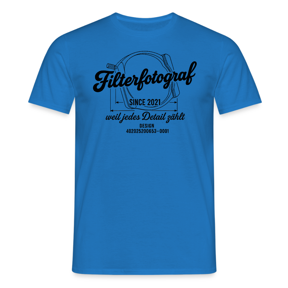 Filterfotograf LC PRO 100 Shirt - Royalblau