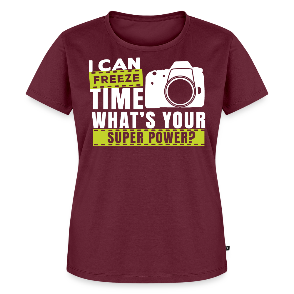 Filterfotograf – Landschaftsfotografen Edition Frauen Premium T-Shirt - Burgunderrot