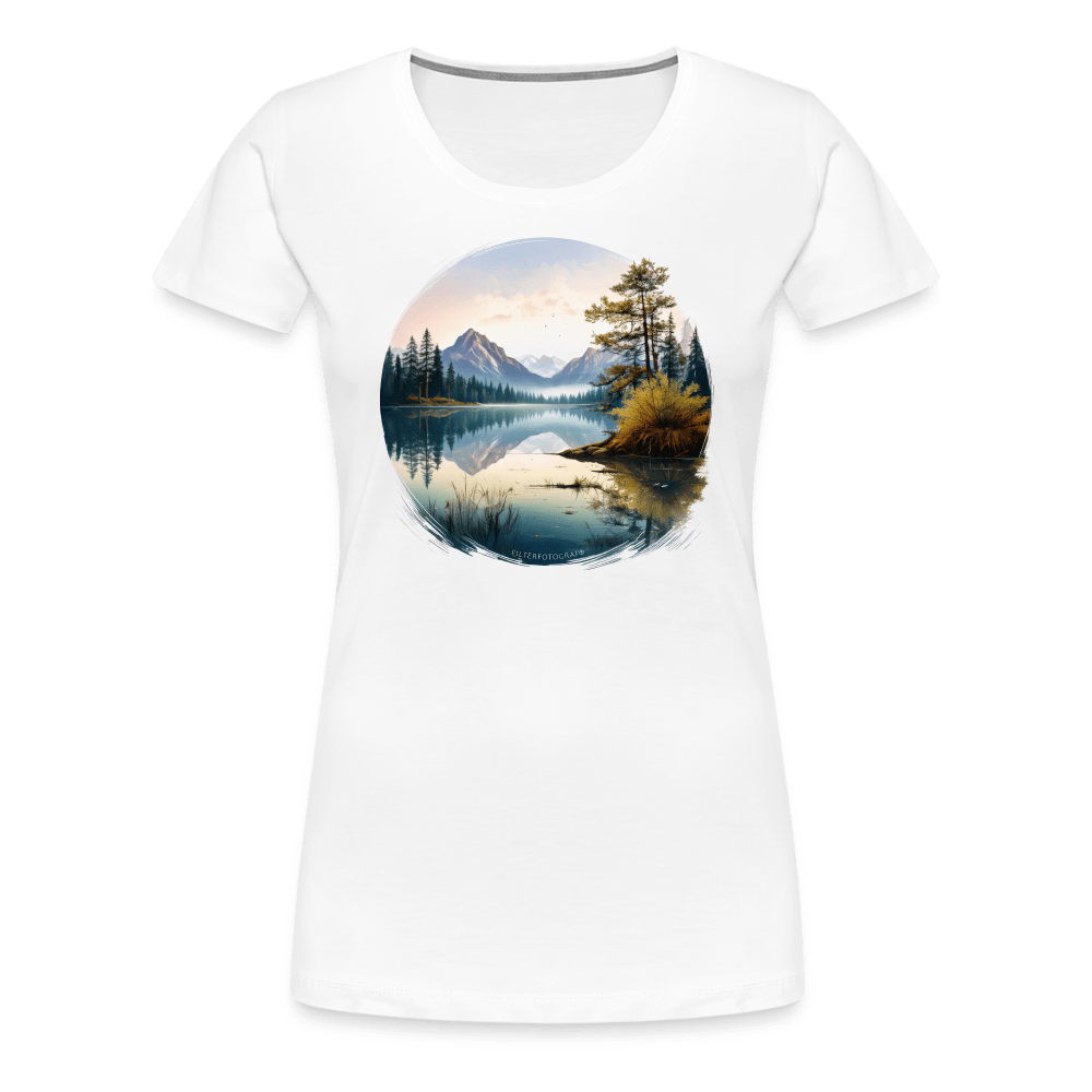 Filterfotograf – Dreamy Vistas Collection Frauen Premium T-Shirt - Weiß