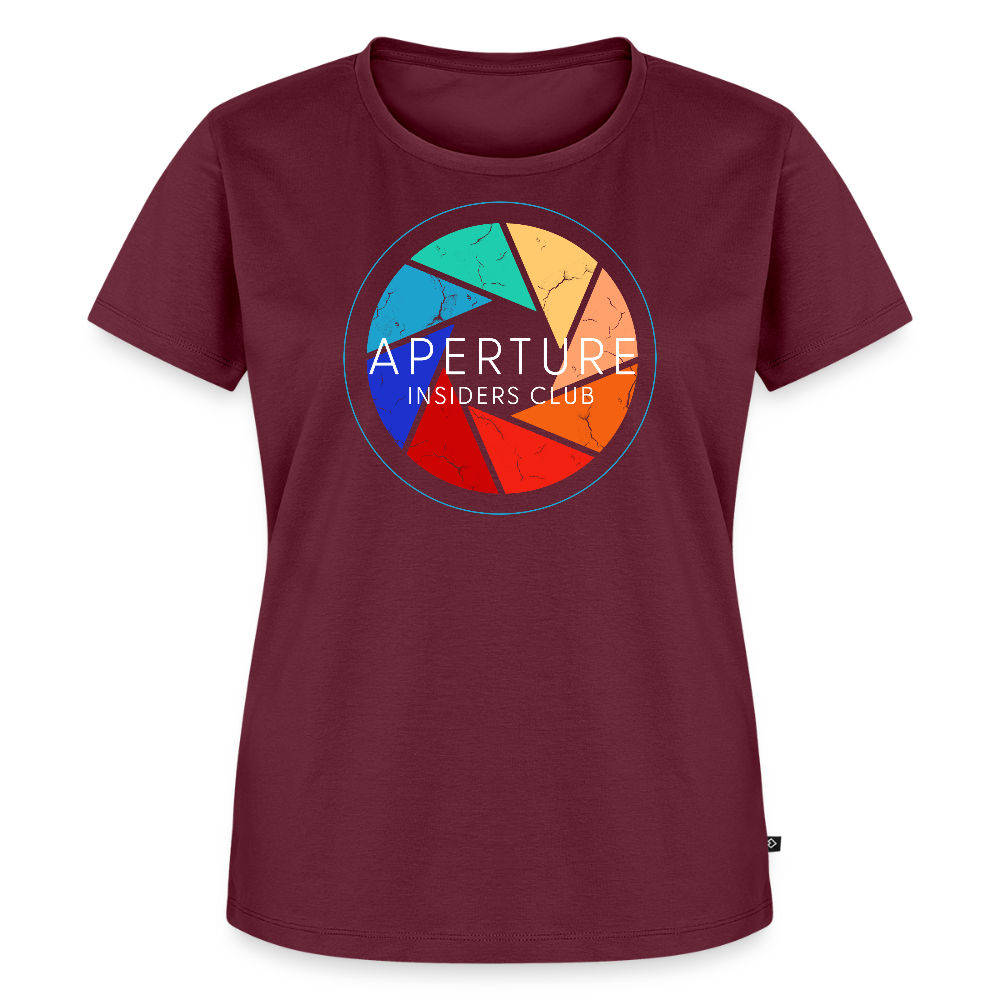 Filterfotograf – Landschaftsfotografen Edition Frauen Premium T-Shirt - Burgunderrot