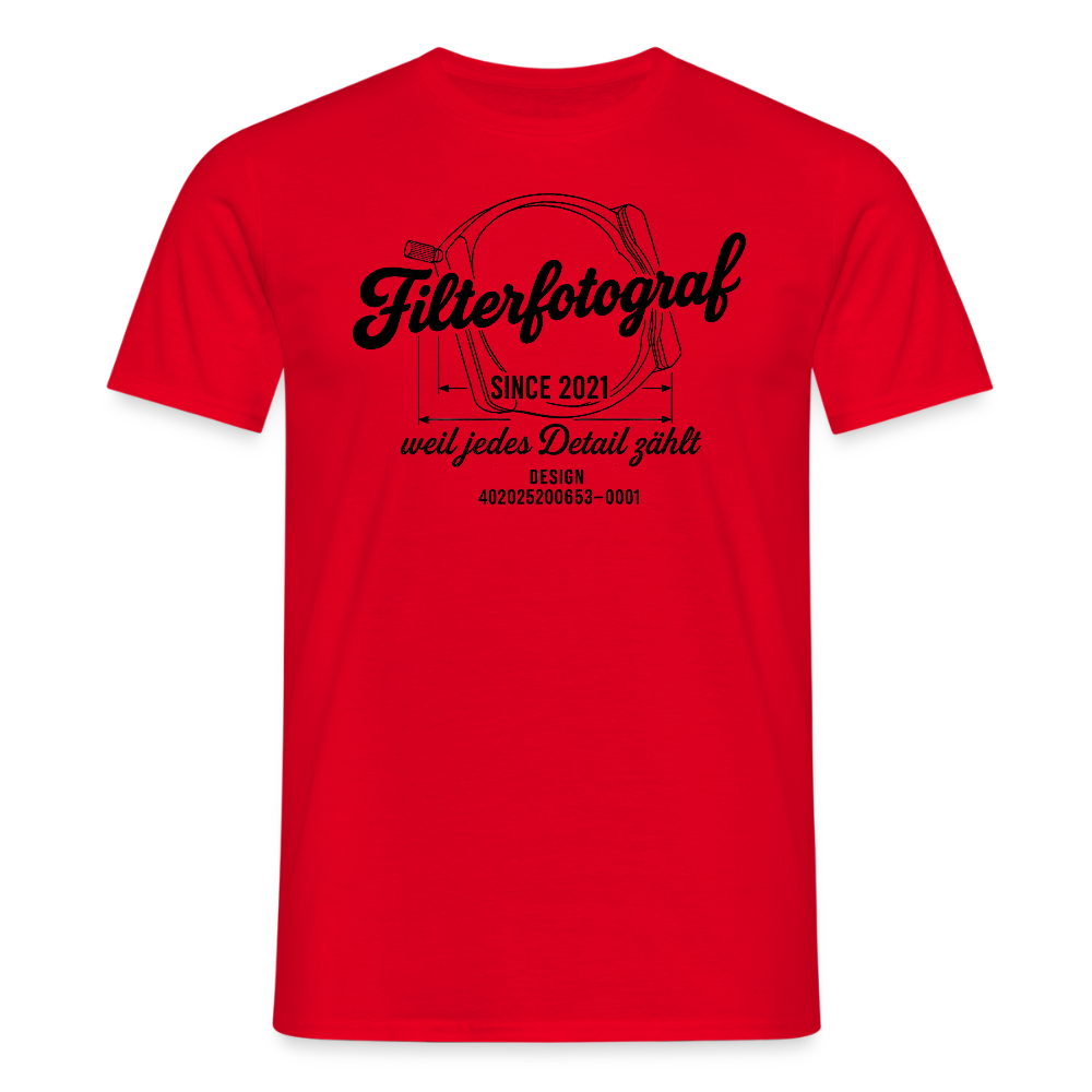 Filterfotograf LC PRO 100 Shirt - Rot