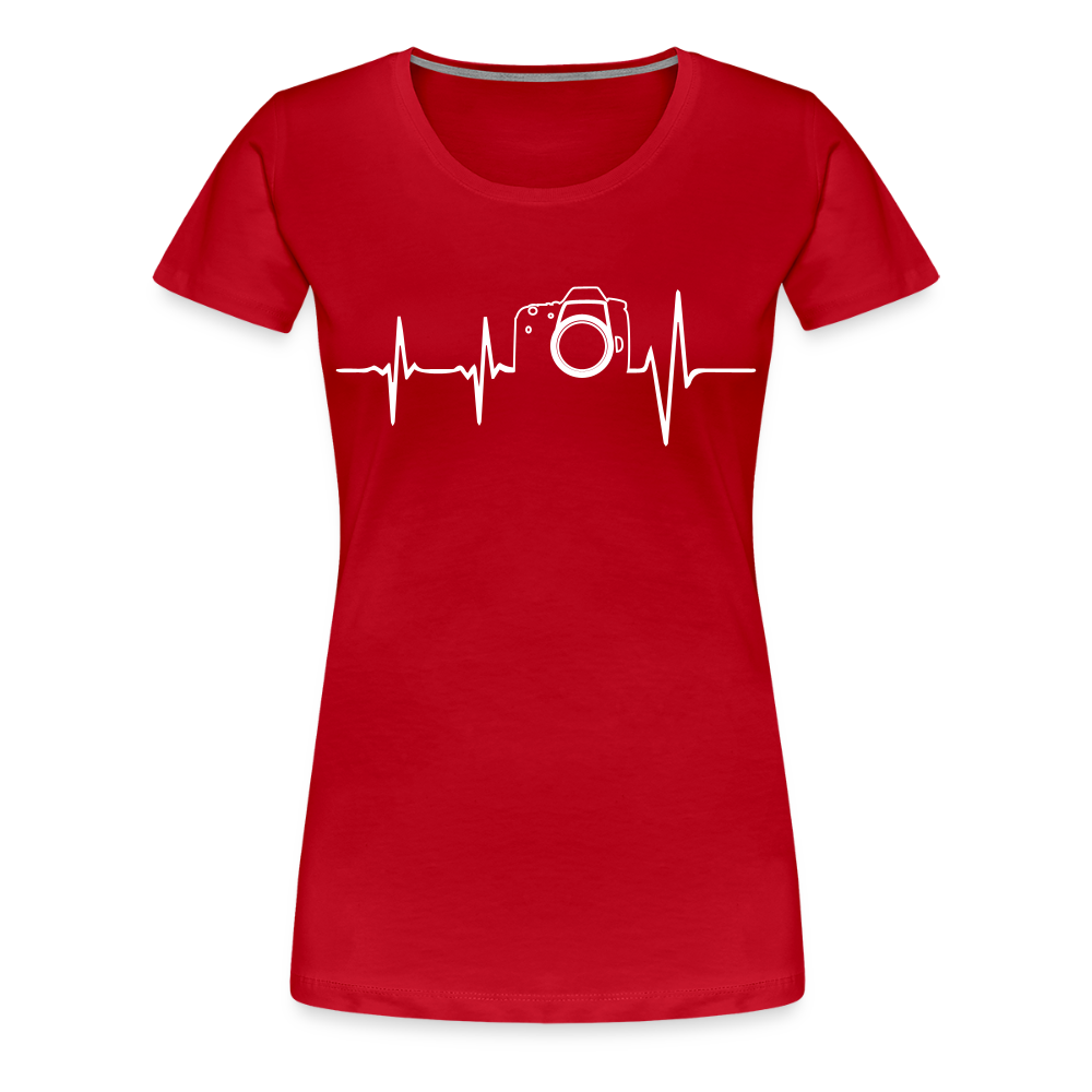 Filterfotograf – Landschaftsfotografen Edition Frauen Premium T-Shirt - Rot