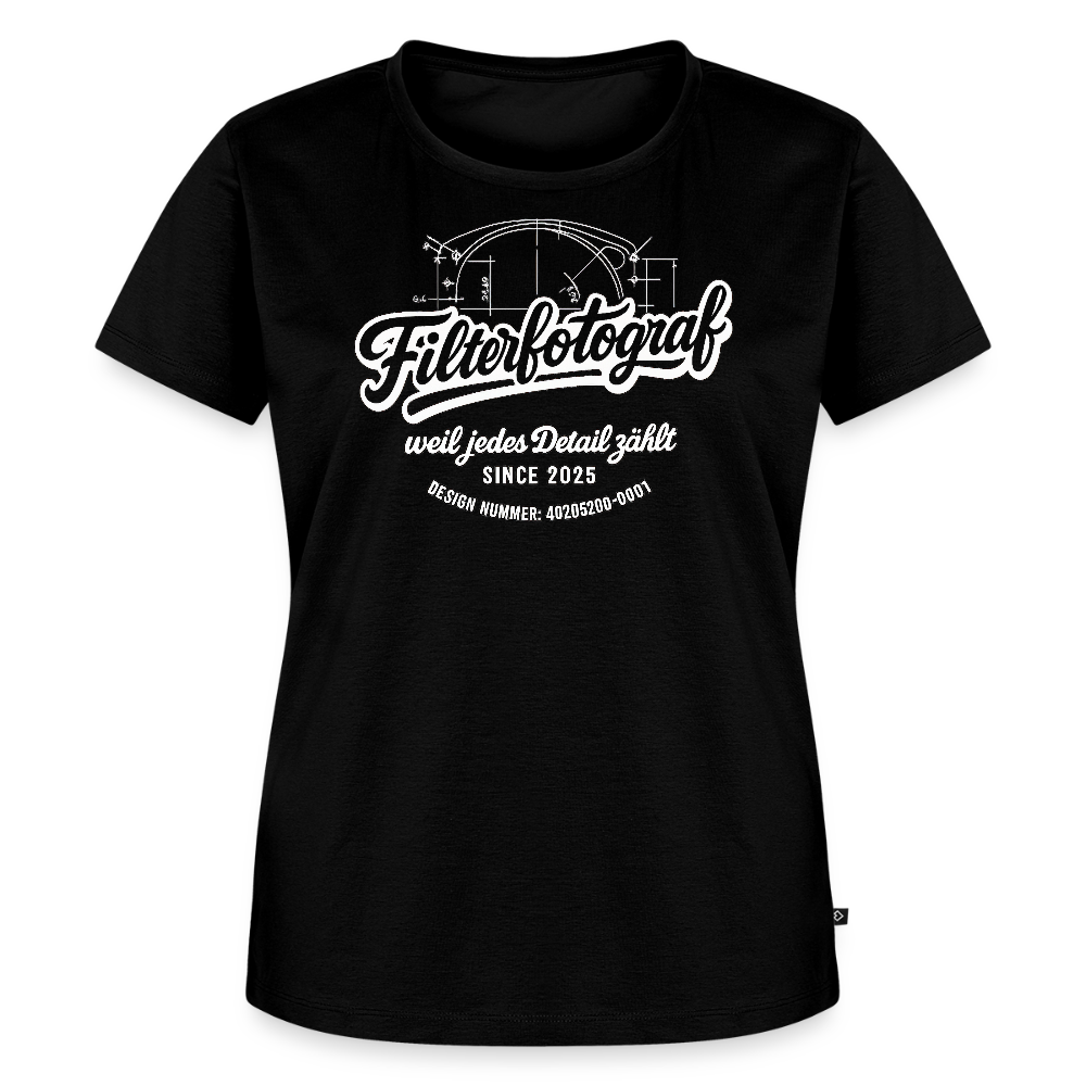 Filterfotograf – Landschaftsfotografen Edition Frauen Premium T-Shirt - Schwarz