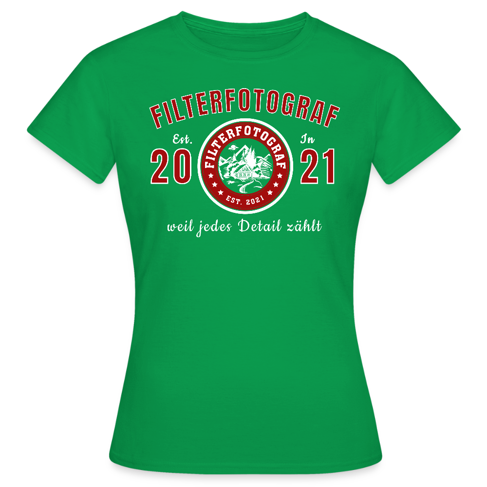 Filterfotograf – Landschaftsfotografen Edition Frauen Premium T-Shirt - Kelly Green