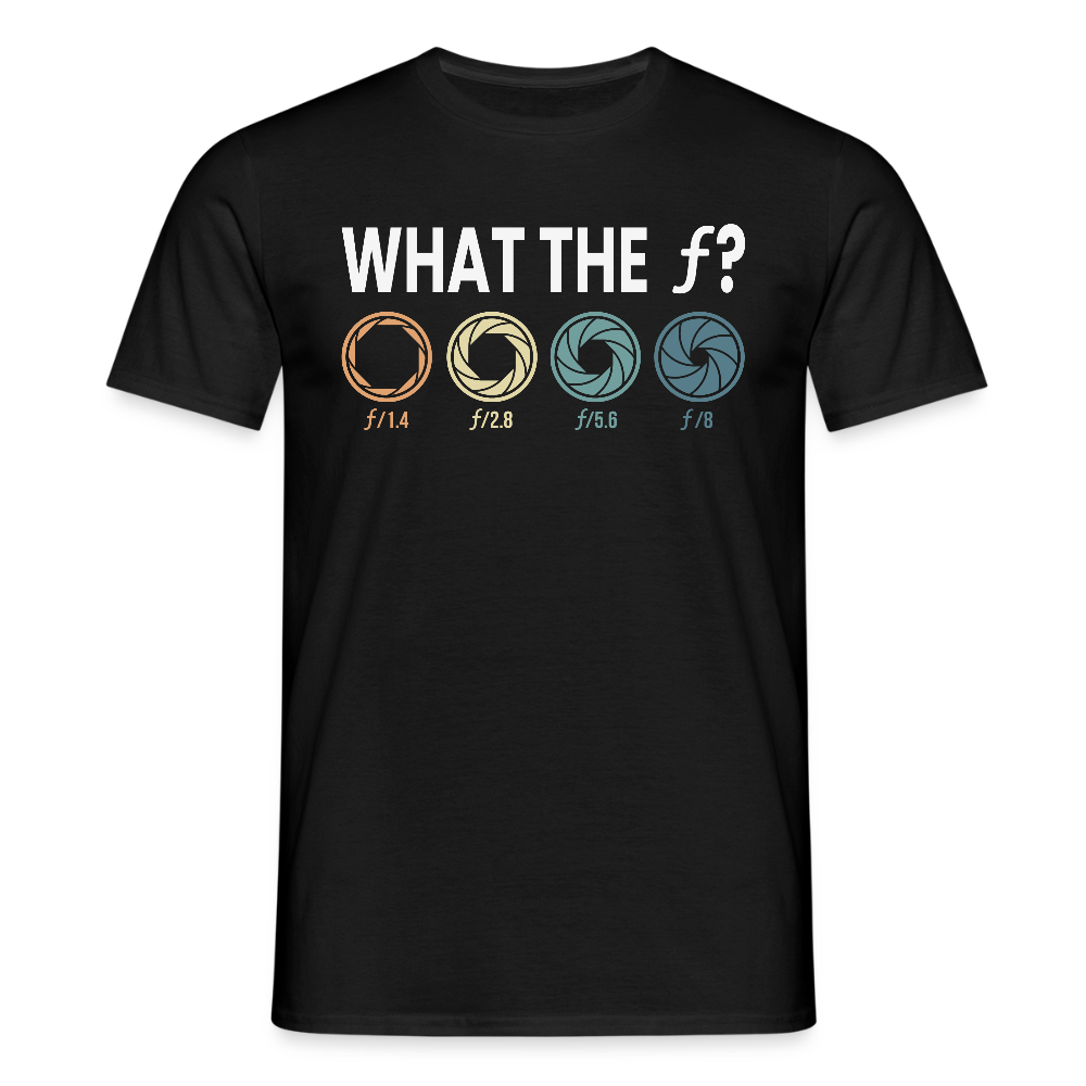Filterfotograf Fotografen Shirt - Schwarz