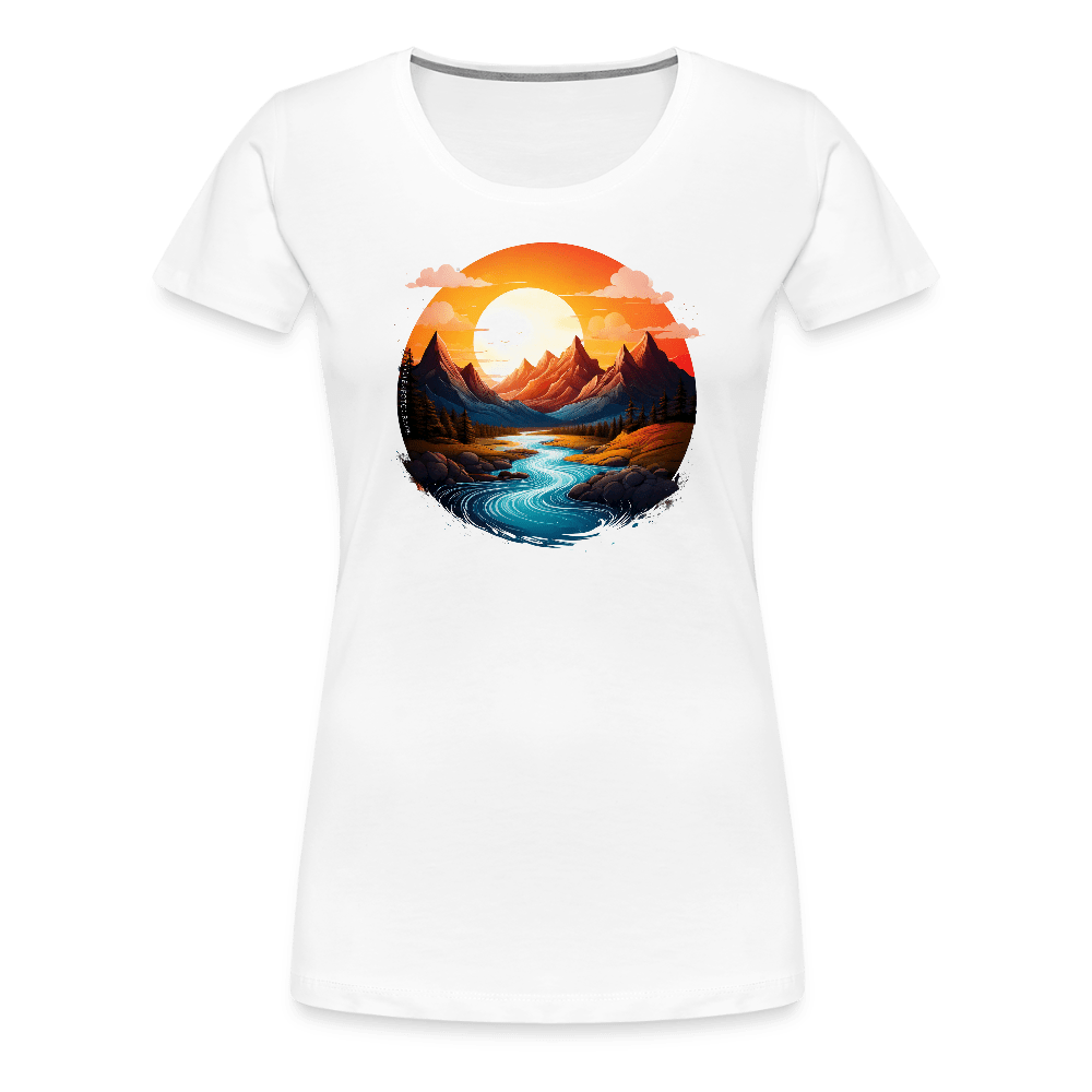 Filterfotograf – Dreamy Vistas Collection Frauen Premium T-Shirt - Weiß