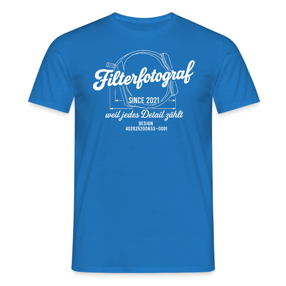 Filterfotograf LC PRO 100 Shirt - Royalblau