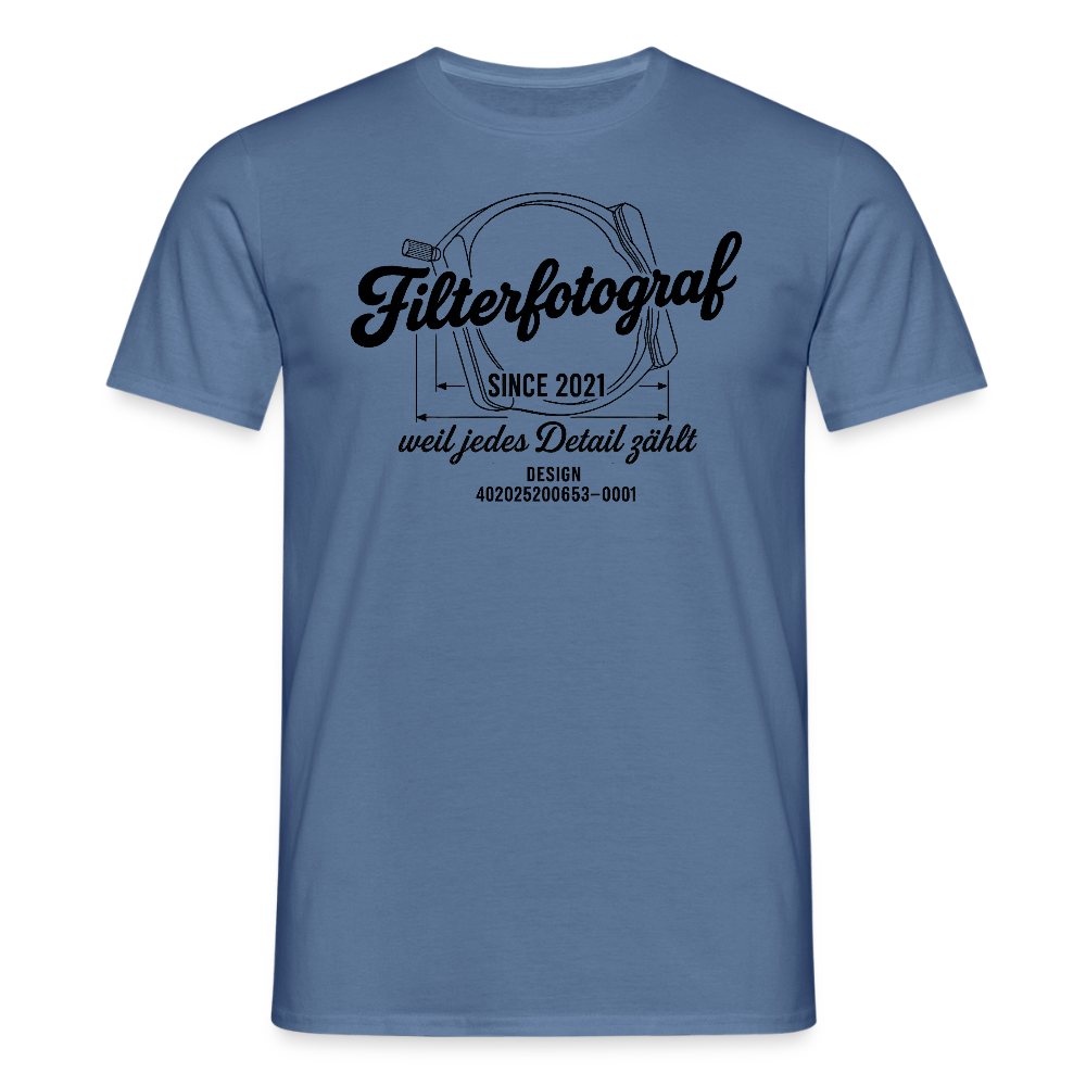 Filterfotograf LC PRO 100 Shirt - Taubenblau