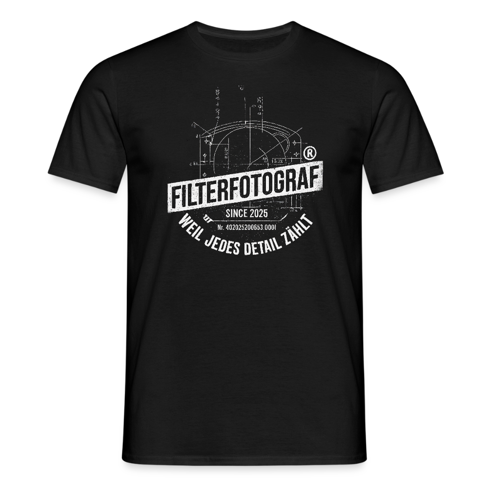 Filterfotograf LC-PRO100 Shirt - Schwarz