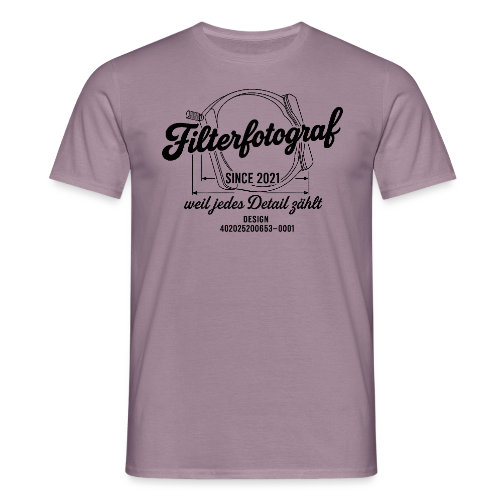 Filterfotograf LC PRO 100 Shirt - Lilagrau