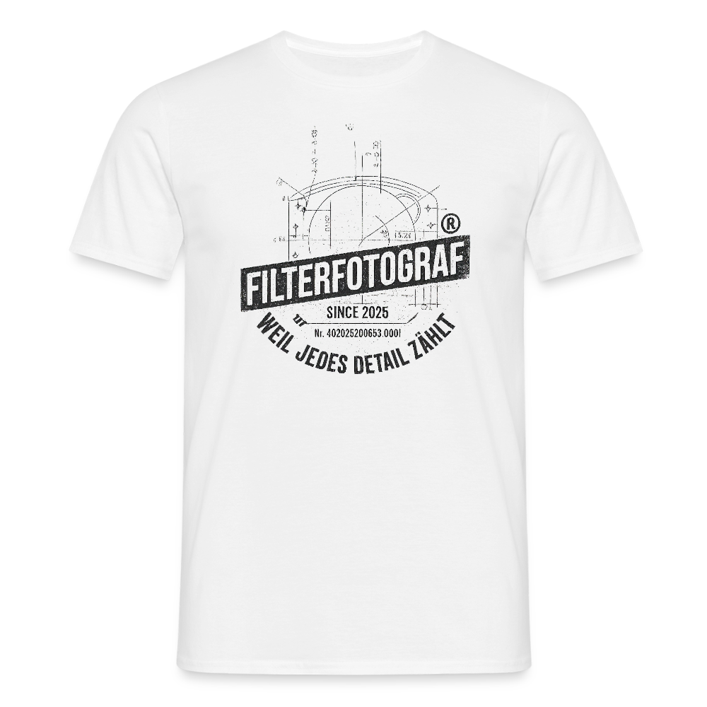 Filterfotograf LC PRO100 Shirt - Weiß