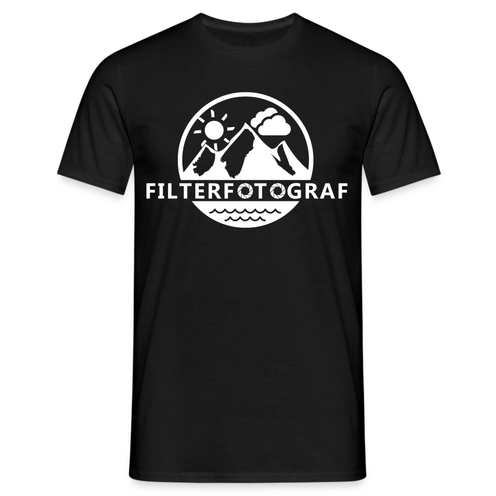 Fotografen Shirt - Filterfotograf - Schwarz