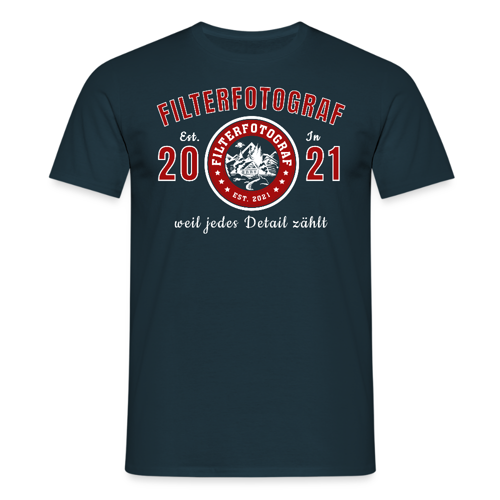 Männer T-Shirt - Navy