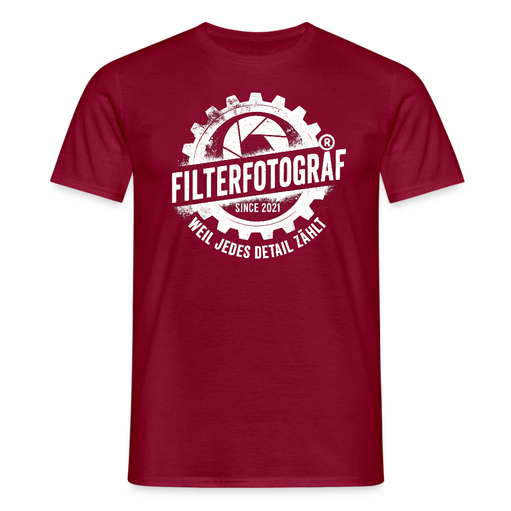 Filterfotograf Shirt - Ziegelrot