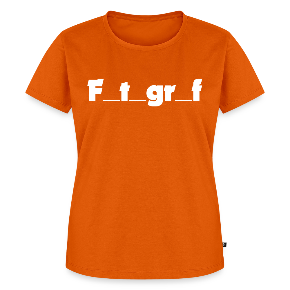 Filterfotograf – Landschaftsfotografen Edition Frauen Premium T-Shirt - Orange