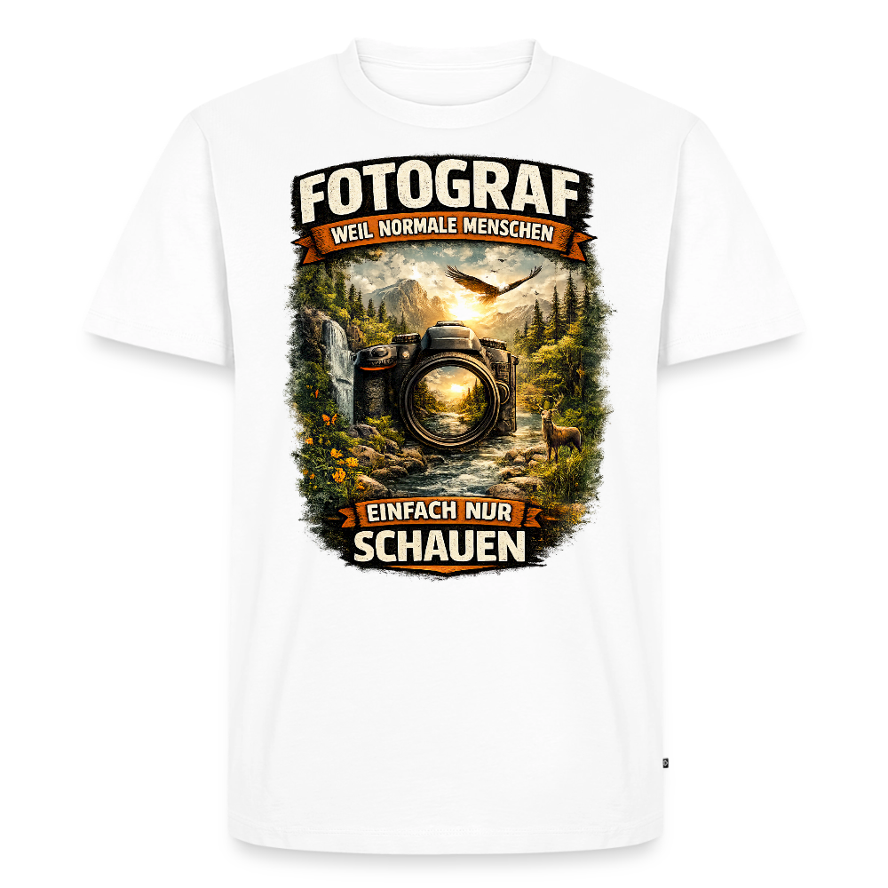 Fotograf - weil normale Menschen nur schauen - Weiß