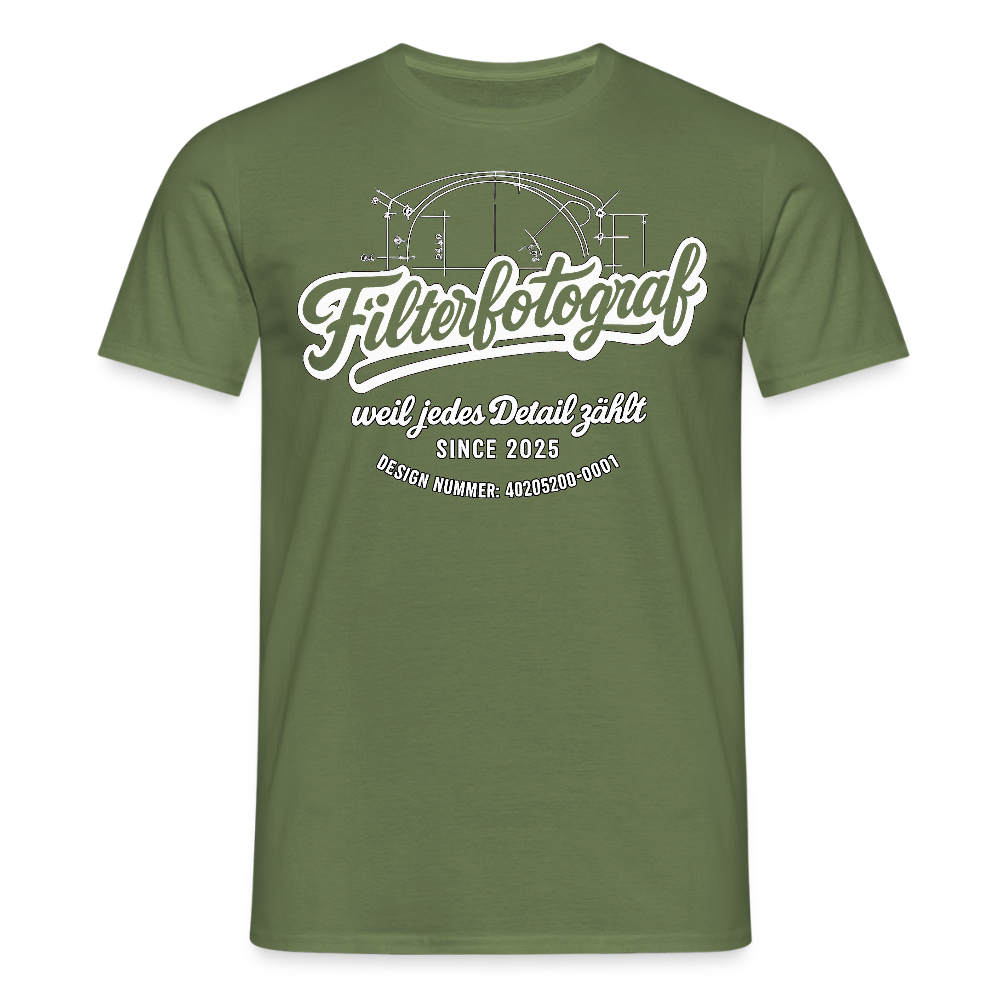 Filterfotograf Shirt - Militärgrün