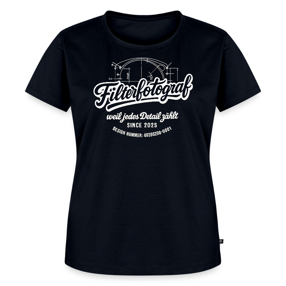 Filterfotograf – Landschaftsfotografen Edition Frauen Premium T-Shirt - Navy