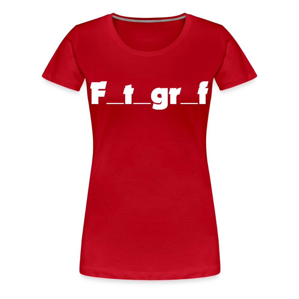Filterfotograf – Landschaftsfotografen Edition Frauen Premium T-Shirt - Rot