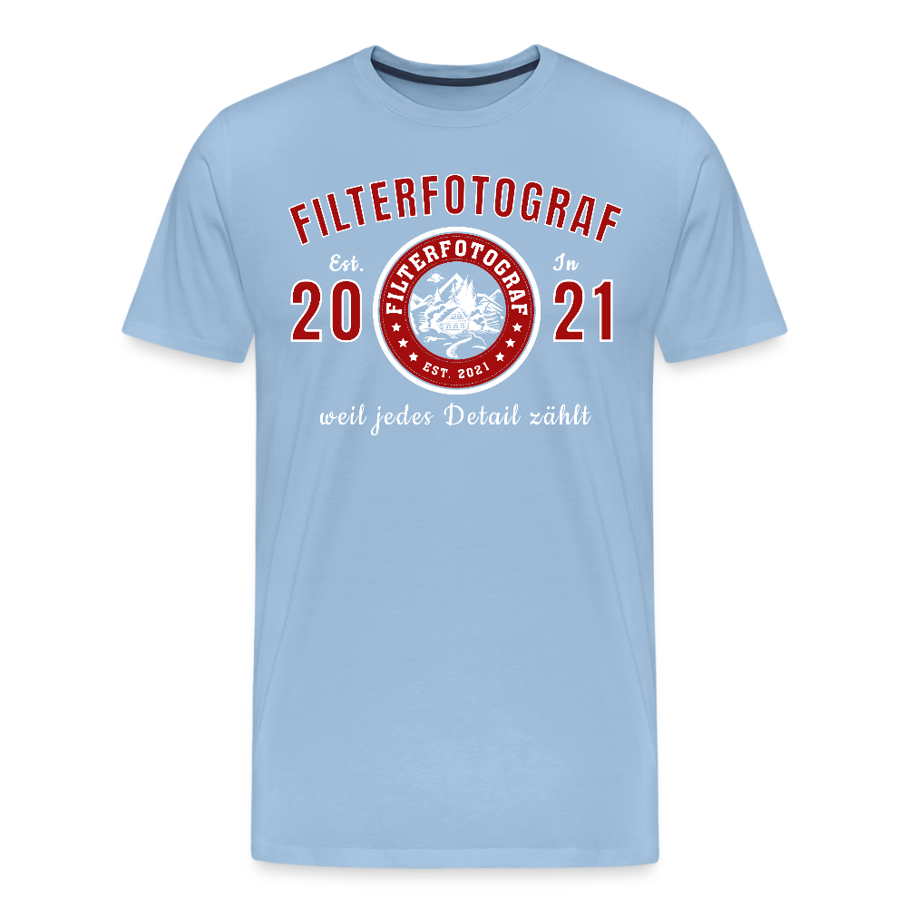 Filterfotograf – Landschaftsfotografen Edition Männer Premium T-Shirt - Sky