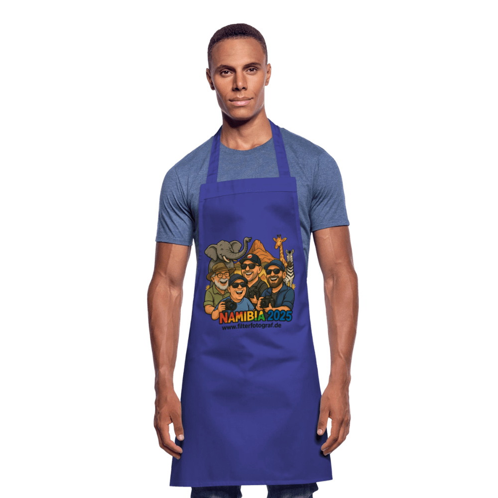 Die Reisen eines Fotografen - Namibia - Special Edition Kochschürze - Royalblau
