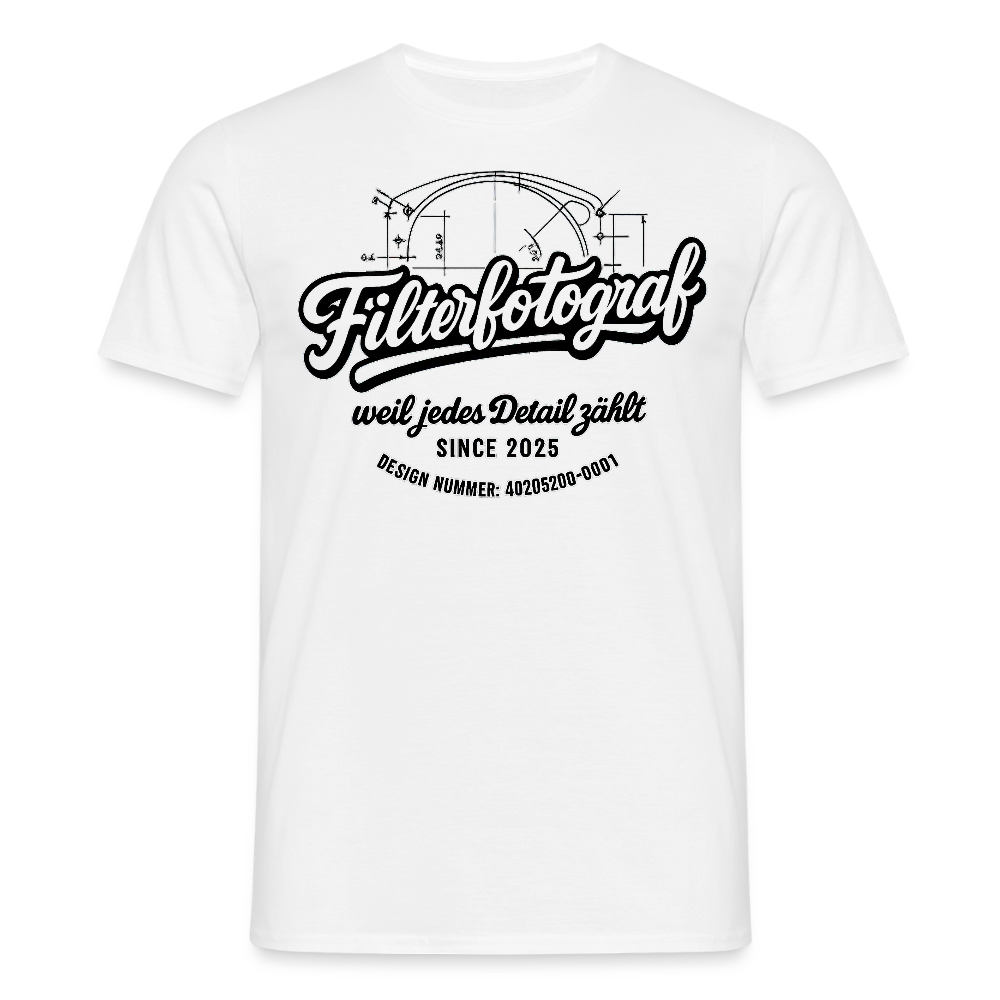 Filterfotograf Shirt - Weiß