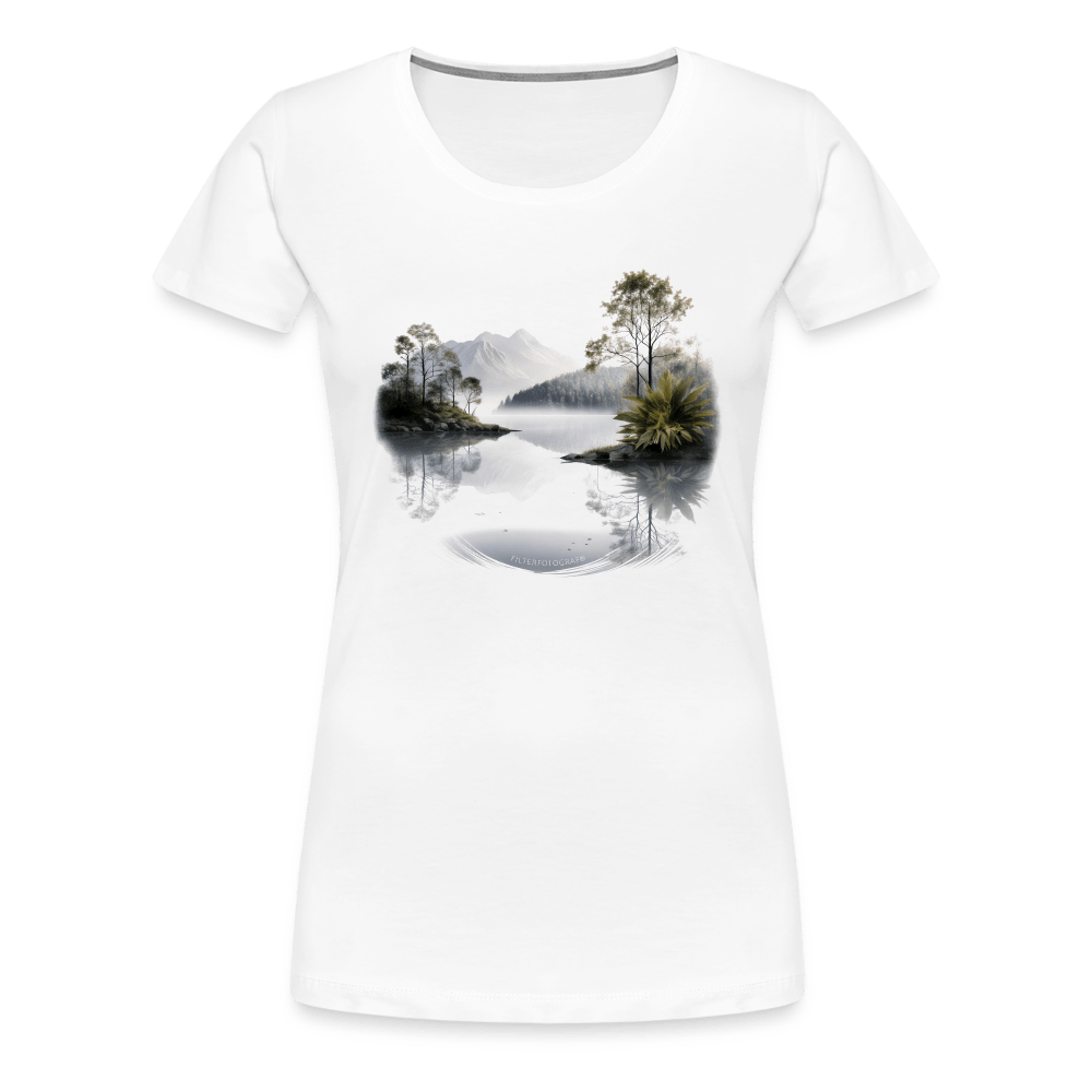 Filterfotograf – Dreamy Vistas Collection Frauen Premium T-Shirt - Weiß