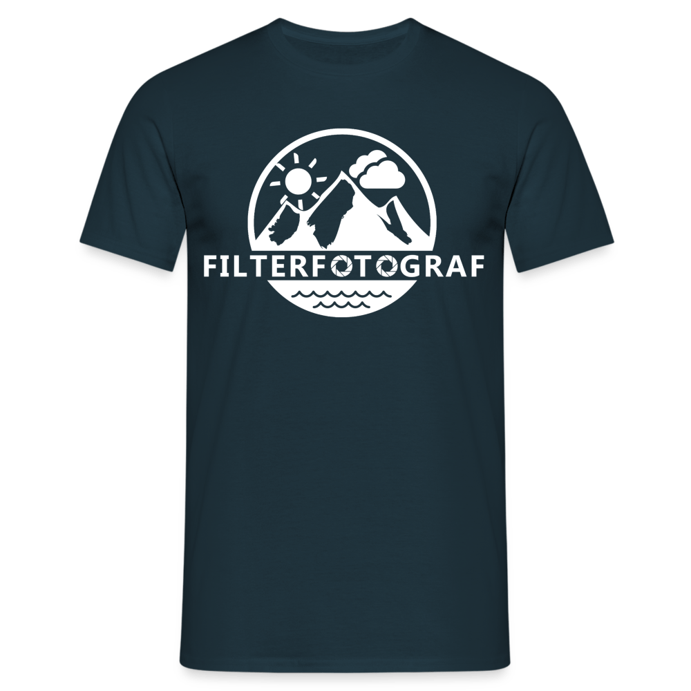 Fotografen Shirt - Filterfotograf - Navy