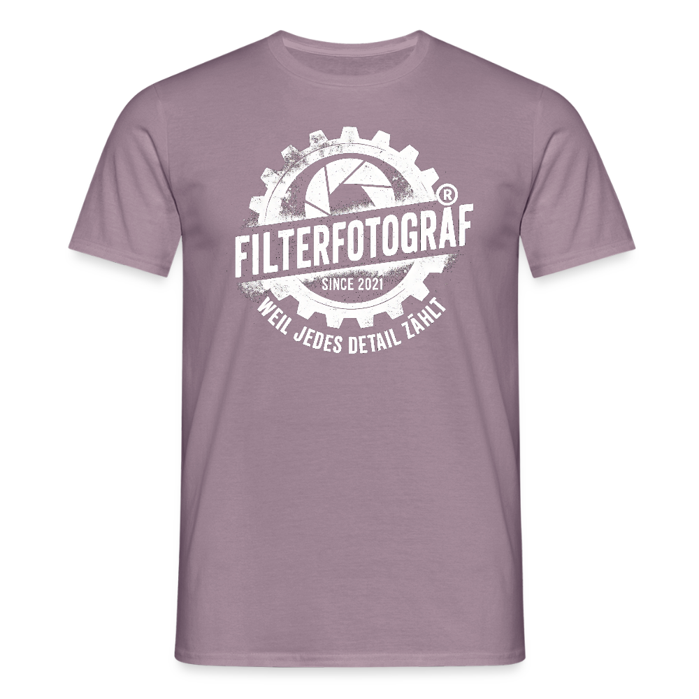 Filterfotograf Shirt - Lilagrau