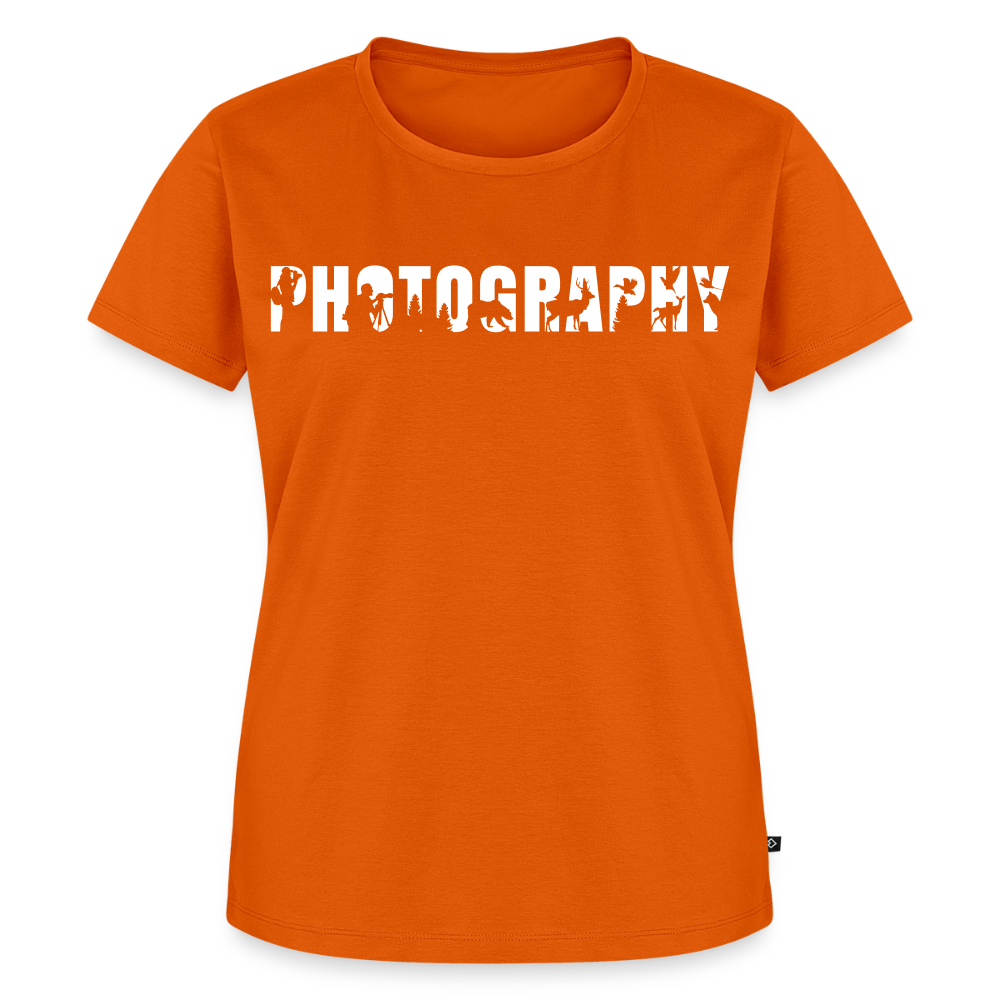 Filterfotograf – Landschaftsfotografen Edition Frauen Premium T-Shirt - Orange