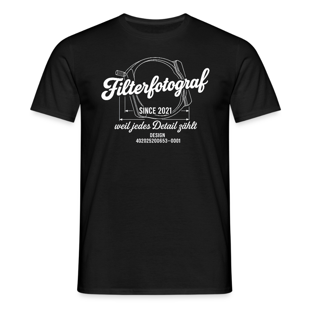 Filterfotograf LC PRO 100 Shirt - Schwarz