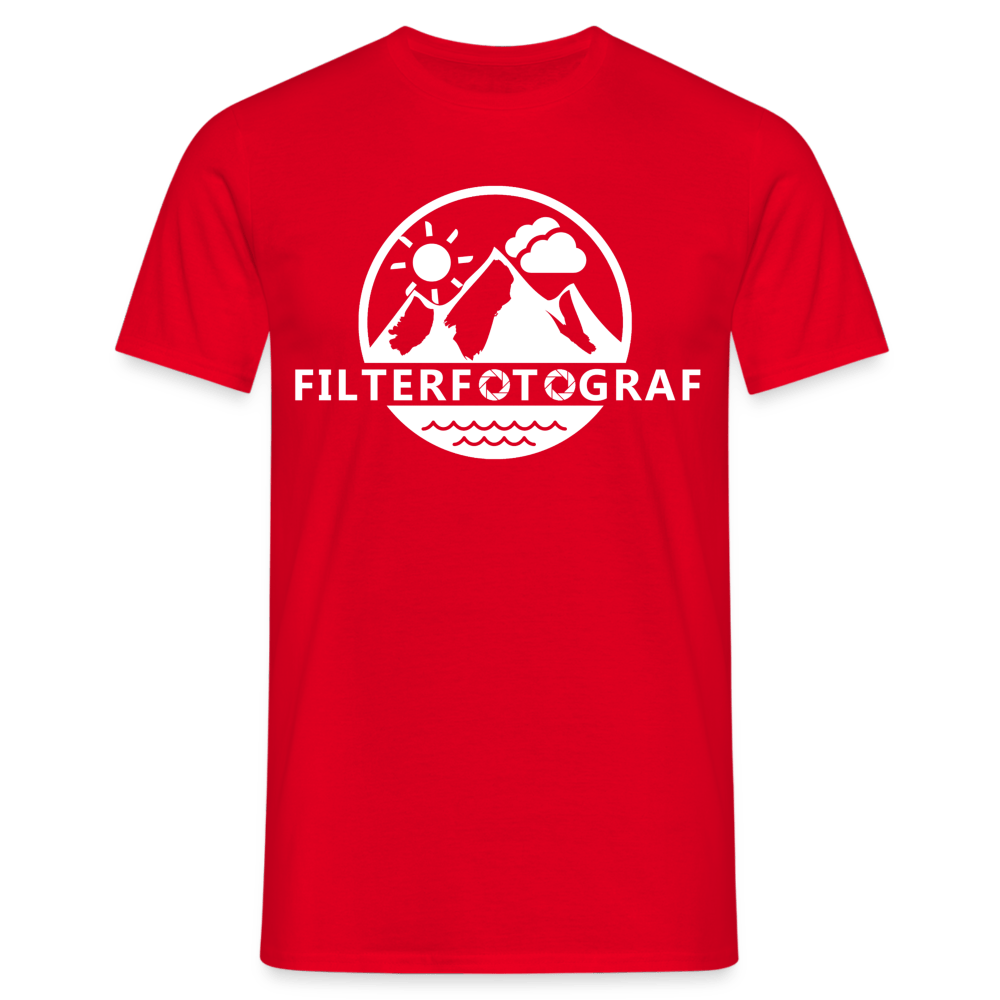 Fotografen Shirt - Filterfotograf - Rot
