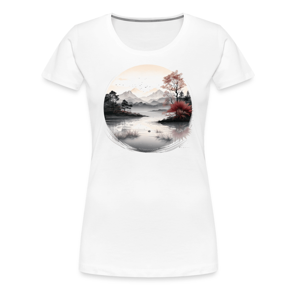 Filterfotograf – Dreamy Vistas Collection Frauen Premium T-Shirt - Weiß