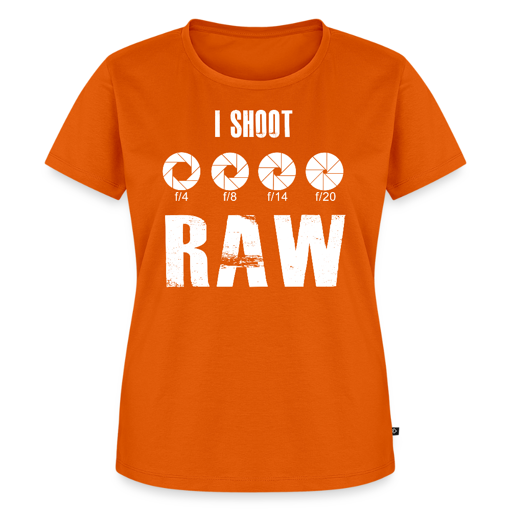 Filterfotograf – Landschaftsfotografen Edition Frauen Premium T-Shirt - Orange