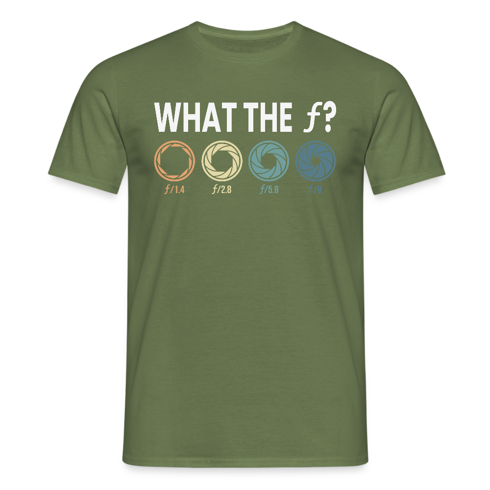 Filterfotograf Fotografen Shirt - Militärgrün