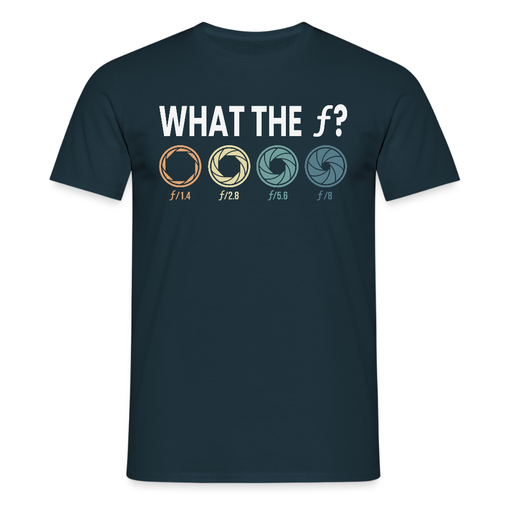 Filterfotograf Fotografen Shirt - Navy