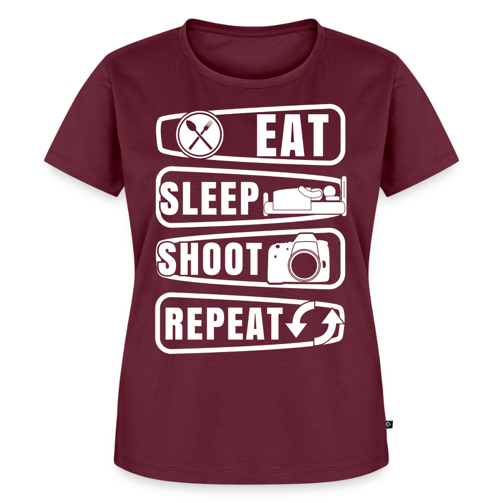 Filterfotograf – Landschaftsfotografen Edition Frauen Premium T-Shirt - Burgunderrot