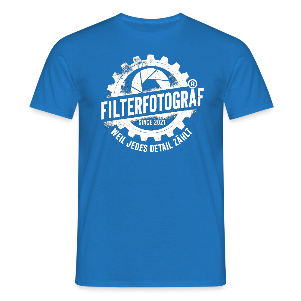 Filterfotograf Shirt - Royalblau