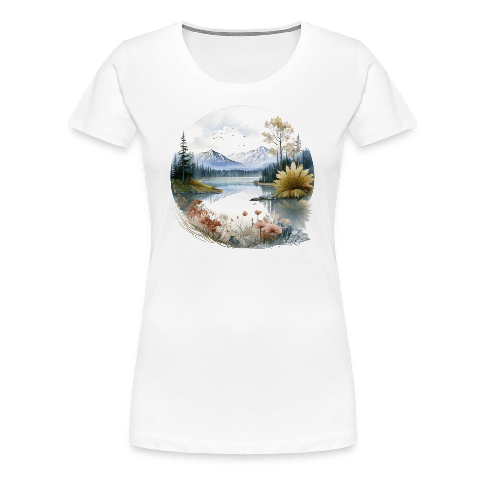 Filterfotograf – Dreamy Vistas Collection Frauen Premium T-Shirt - Weiß