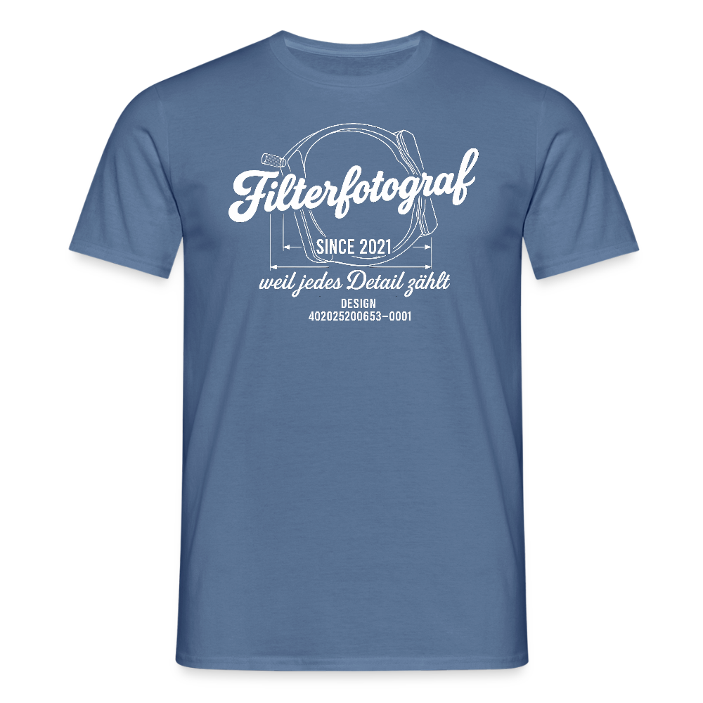 Filterfotograf LC PRO 100 Shirt - Taubenblau