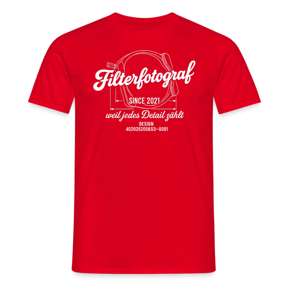 Filterfotograf LC PRO 100 Shirt - Rot