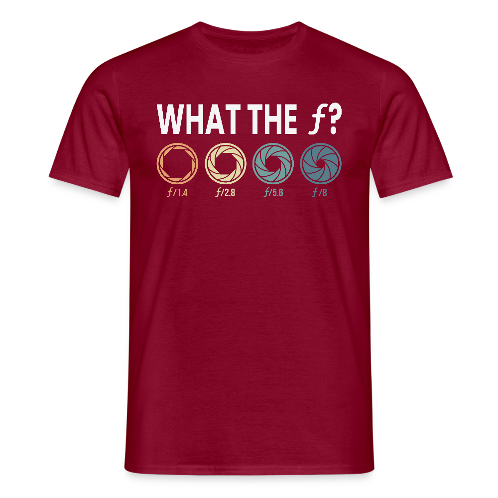 Filterfotograf Fotografen Shirt - Ziegelrot