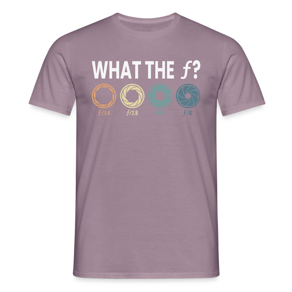 Filterfotograf Fotografen Shirt - Lilagrau