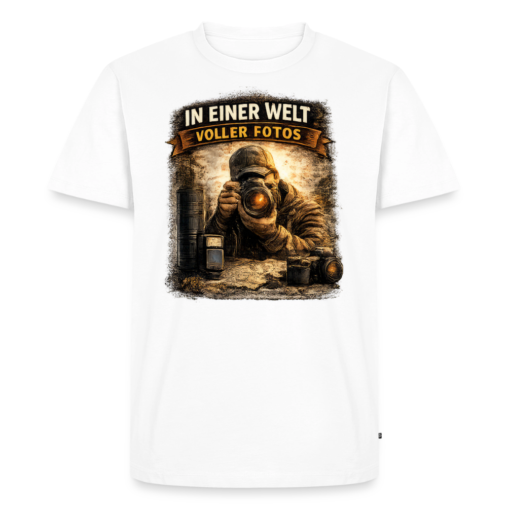 Fotograf - keine Ausreden - Weiß