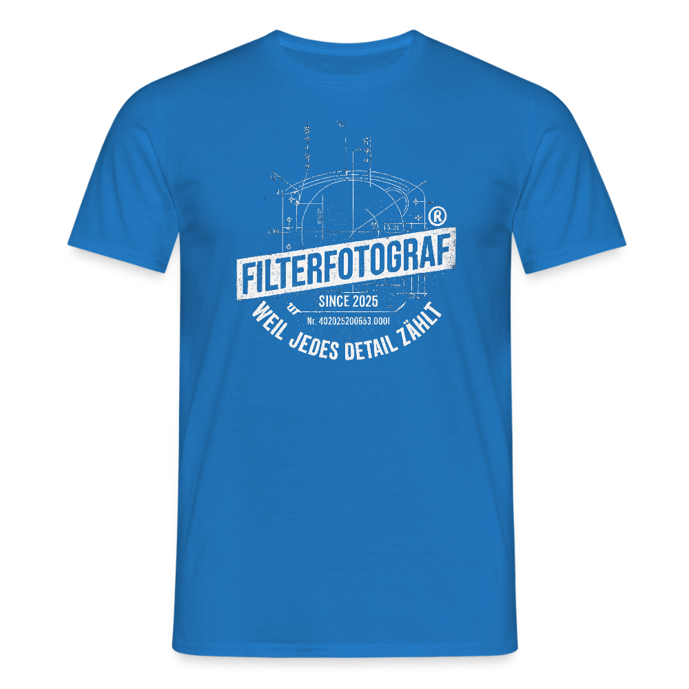 Filterfotograf LC-PRO100 Shirt - Royalblau
