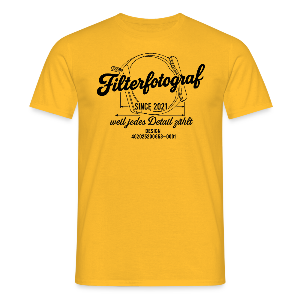 Filterfotograf LC PRO 100 Shirt - Gelb