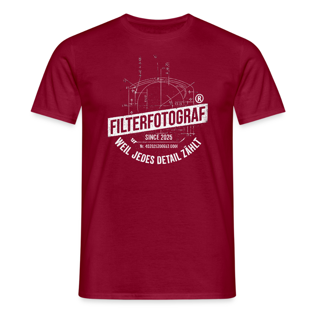 Filterfotograf LC-PRO100 Shirt - Ziegelrot